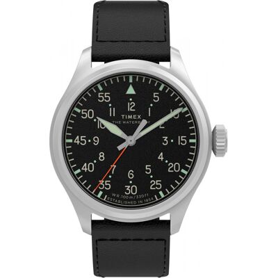 Zegarek Męski Timex TW2Y70400 czarny Zegarek Męski Timex TW2Y70400 czarny