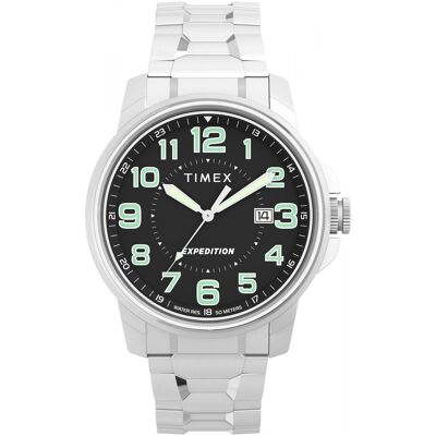 Zegarek Męski Timex TW4B31300 srebrny Zegarek Męski Timex TW4B31300 srebrny