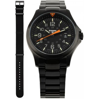 Zegarek Męski Traser Ts-111067 Czarny Zegarek Męski Traser Ts-111067 Czarny