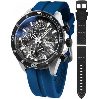 Zegarek Męski Vostok Europe 6S10-320E693SB niebieski Zegarek Męski Vostok Europe 6S10-320E693SB niebieski