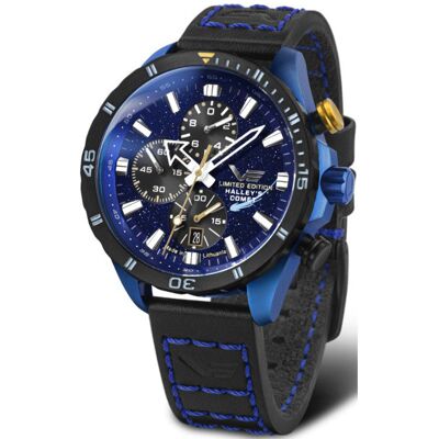Zegarek Męski Vostok Europe 6S10-320E694 czarny Zegarek Męski Vostok Europe 6S10-320E694 czarny