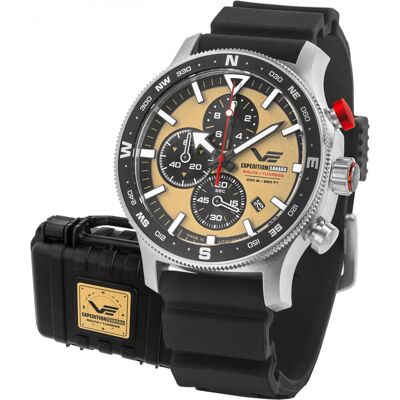 Zegarek Męski Vostok Europe 6S10-598A753 czarny Zegarek Męski Vostok Europe 6S10-598A753 czarny