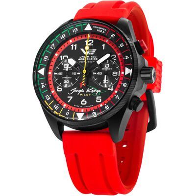 Inny producent Zegarek Męski Vostok Europe 6S21-326C794 czerwony Inny producent Zegarek Męski Vostok Europe 6S21-326C794 czerwony
