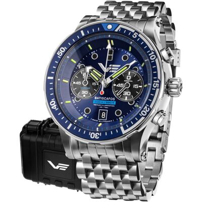 Zegarek Męski Vostok Europe 6S21-511A772B srebrny Zegarek Męski Vostok Europe 6S21-511A772B srebrny