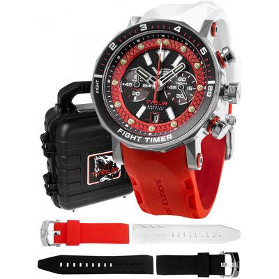Zegarek Męski Vostok Europe 6S21-620A484 Czerwony Zegarek Męski Vostok Europe 6S21-620A484 Czerwony