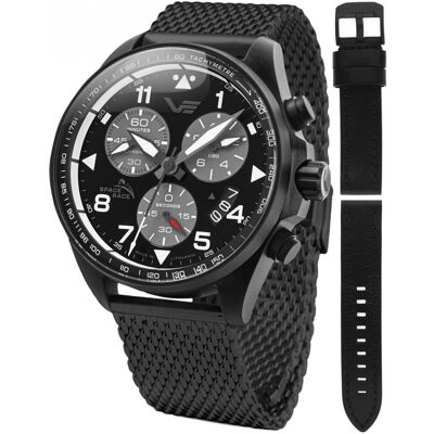 Zegarek Męski Vostok Europe 6S30-325C744B czarny Zegarek Męski Vostok Europe 6S30-325C744B czarny