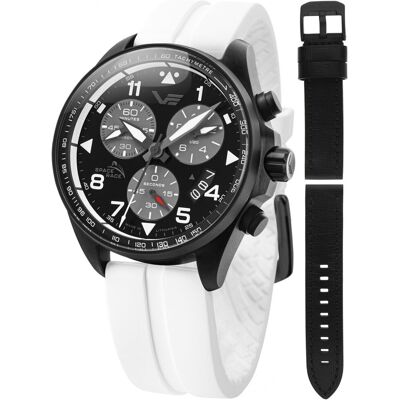 Zegarek Męski Vostok Europe 6S30-325C744SW biały Zegarek Męski Vostok Europe 6S30-325C744SW biały