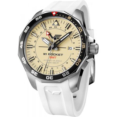 Zegarek Męski Vostok Europe NH34-225A713SW biały Zegarek Męski Vostok Europe NH34-225A713SW biały