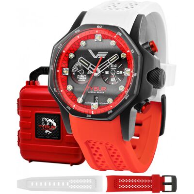 Zegarek Męski Vostok Europe VK64-640C470 czerwony Zegarek Męski Vostok Europe VK64-640C470 czerwony