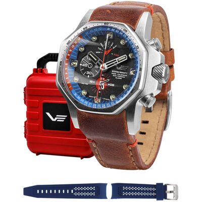 Zegarek Męski Vostok Europe YM86-640A696 brązowy Zegarek Męski Vostok Europe YM86-640A696 brązowy