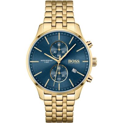 Zegarek Męski złoty Hugo Boss 1513841 Associate Zegarek Męski złoty Hugo Boss 1513841 Associate