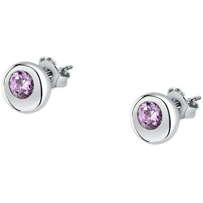 Zegarek Morellato Tesori Eterni Earrings With Purple Stone Saxn20 For Women Zegarek Morellato Tesori Eterni Earrings With Purple Stone Saxn20 For Women