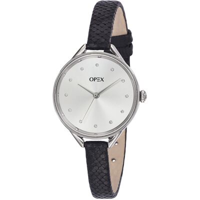 Zegarek Na Pasku Opex X4051la1, Czarny Zegarek Na Pasku Opex X4051la1, Czarny
