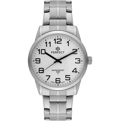 Zegarek Perfect G293-02 męski klasyczny czytelny 42 mm Zegarek Perfect G293-02 męski klasyczny czytelny 42 mm