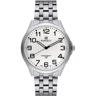 Zegarek Perfect G467-04 męski klasyczny czytelny 48 mm Zegarek Perfect G467-04 męski klasyczny czytelny 48 mm