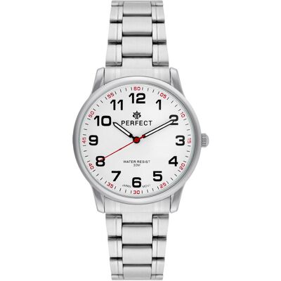 Zegarek Perfect R417N-02 męski klasyczny czytelny 40 mm Zegarek Perfect R417N-02 męski klasyczny czytelny 40 mm