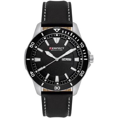 Zegarek Perfect W155D-02 męski sportowy 46 mm Zegarek Perfect W155D-02 męski sportowy 46 mm