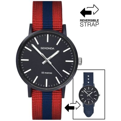 Zegarek Sekonda 1582 Dwustronny Pasek Zegarek Sekonda 1582 Dwustronny Pasek