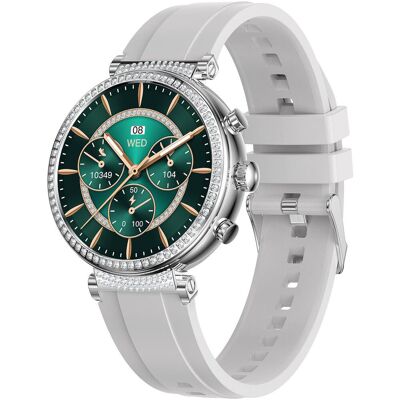 Zegarek Smartwatch Damski Hagen Hb43.111.5312 Biały Zegarek Smartwatch Damski Hagen Hb43.111.5312 Biały