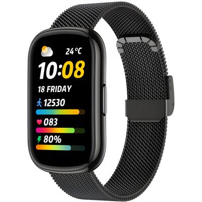 Zegarek Smartwatch Damski Hagen Hc59.14.144 Czarny Bransoleta Mesh Zegarek Smartwatch Damski Hagen Hc59.14.144 Czarny Bransoleta Mesh