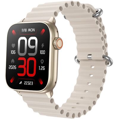 Zegarek Smartwatch Damski Hagen Hc63.115.531 Beżowy Zegarek Smartwatch Damski Hagen Hc63.115.531 Beżowy