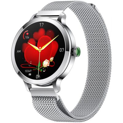 Zegarek Smartwatch Damski Hagen Hc82.111.5311 Różowe Złoto Zegarek Smartwatch Damski Hagen Hc82.111.5311 Różowe Złoto