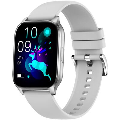Zegarek Smartwatch Damski Hagen Hc86.111.5312 Srebrny Zegarek Smartwatch Damski Hagen Hc86.111.5312 Srebrny