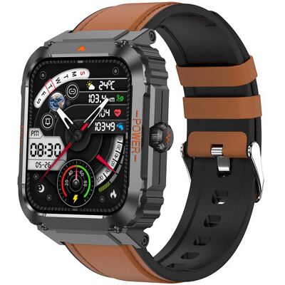 Zegarek Smartwatch Męski Hagen Hb21.14.534 Brązowy Zegarek Smartwatch Męski Hagen Hb21.14.534 Brązowy