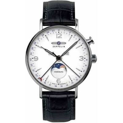 Zegarek Zeppelin Hindenburg Moonphase 8076-1 Zegarek Zeppelin Hindenburg Moonphase 8076-1