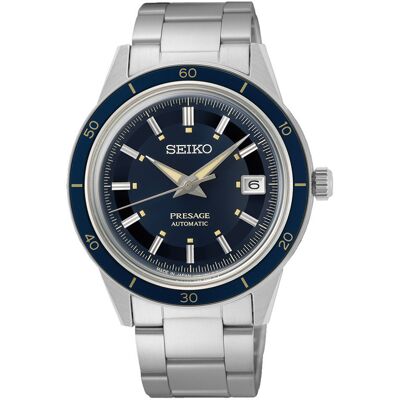 Zegarki Eleganckie Seiko Presage Automatic Style60’S Srpg05J1 - Zegarek Męski Zegarki Eleganckie Seiko Presage Automatic Style60’S Srpg05J1 - Zegarek Męski