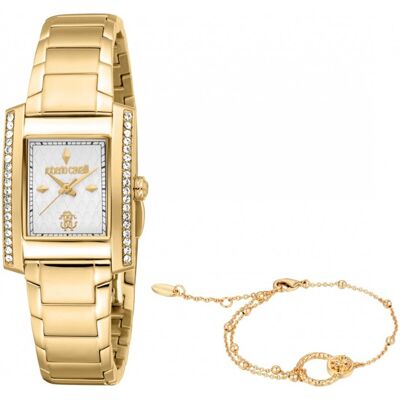 Zestaw Damski Roberto Cavalli Rc5l120m0055 Złoty Fashion Na Prezent Zestaw Damski Roberto Cavalli Rc5l120m0055 Złoty Fashion Na Prezent
