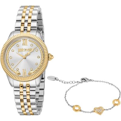 Zestaw Just Cavalli Valentines Jc1l315m0085 Zegarek Damski Zestaw Just Cavalli Valentines Jc1l315m0085 Zegarek Damski
