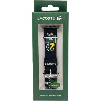 Pasek Silikonowy Lacoste Do Zegarka Apple Watch 38/40 Mm Comic Print Pasek Silikonowy Lacoste Do Zegarka Apple Watch 38/40 Mm Comic Print