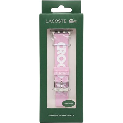 Pasek Silikonowy Lacoste Do Zegarka Apple Watch 38/40 Mm Różowy Pasek Silikonowy Lacoste Do Zegarka Apple Watch 38/40 Mm Różowy