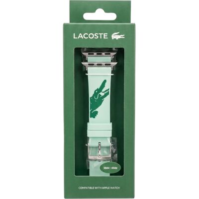 Pasek Silikonowy Lacoste Do Zegarka Apple Watch 38/40 Mm Zielony Pasek Silikonowy Lacoste Do Zegarka Apple Watch 38/40 Mm Zielony