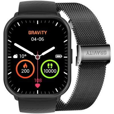 Smartwatch Damski Gravity Gt43-3- Dodatkowy Pasek (Sg054c) Smartwatch Damski Gravity Gt43-3- Dodatkowy Pasek (Sg054c)