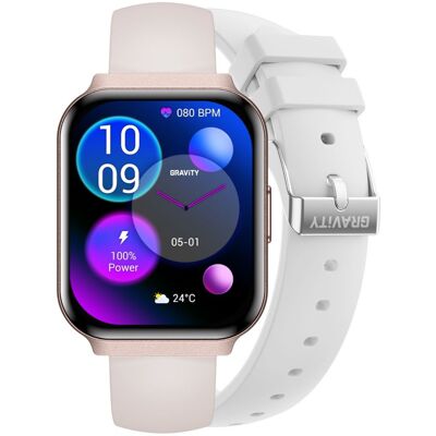 Smartwatch Damski Gravity Gt44-3 - Dodatkowy Pasek (Sg051b) Smartwatch Damski Gravity Gt44-3 - Dodatkowy Pasek (Sg051b)