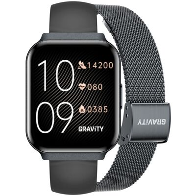 Smartwatch Damski Gravity Gt44-5 - Dodatkowy Pasek (Sg051e) Smartwatch Damski Gravity Gt44-5 - Dodatkowy Pasek (Sg051e)