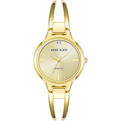 Zegarek Damski Anne Klein Ak-2626chgb Złoty Zegarek Damski Anne Klein Ak-2626chgb Złoty