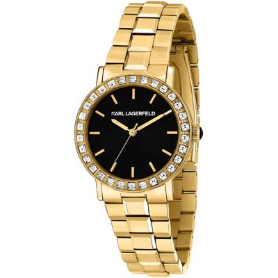 Zegarek Damski Karl Lagerfeld R0553100508 Złoty Zegarek Damski Karl Lagerfeld R0553100508 Złoty