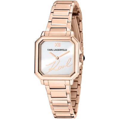 Zegarek Damski Karl Lagerfeld R0553102509 Różowe Złoto Zegarek Damski Karl Lagerfeld R0553102509 Różowe Złoto