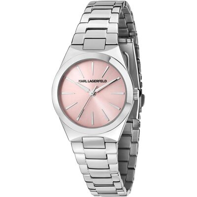 Zegarek Damski Karl Lagerfeld R0553105510 Srebrny Zegarek Damski Karl Lagerfeld R0553105510 Srebrny