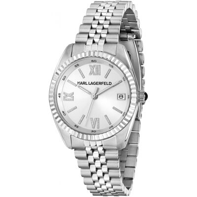 Zegarek Damski Karl Lagerfeld R0553108509 Srebrny Zegarek Damski Karl Lagerfeld R0553108509 Srebrny