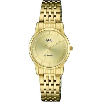 Q&Q Zegarek Damski Qq C63a-001p Złoty Q&Q Zegarek Damski Qq C63a-001p Złoty