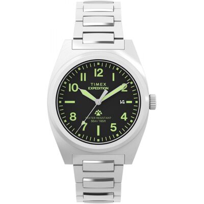 Zegarek Męski Timex Tw2y18300 Srebrny Zegarek Męski Timex Tw2y18300 Srebrny