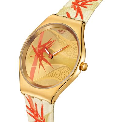 Zegarek Swatch Blue And Golden Lithe Dancer Niebieski Sb05z700 Unisex Nowy Zegarek Swatch Blue And Golden Lithe Dancer Niebieski Sb05z700 Unisex Nowy