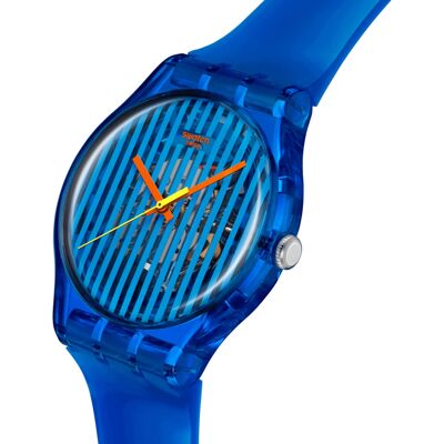 Zegarek Swatch Brilliantly Blue So29s102 Unisex Nowy Zegarek Swatch Brilliantly Blue So29s102 Unisex Nowy