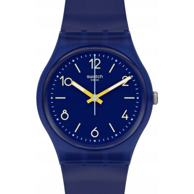 Zegarek Swatch Indigo Swing, Niebieski So28n108 Unisex Nowy Zegarek Swatch Indigo Swing, Niebieski So28n108 Unisex Nowy