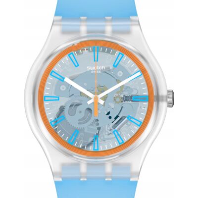 Zegarek Swatch Sea Pay Niebieski Svik102-5300 Unisex Nowy Funkcja Płatnicza Zegarek Swatch Sea Pay Niebieski Svik102-5300 Unisex Nowy Funkcja Płatnicza