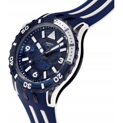 Zegarek Swatch Sea Wasp Ciemnoniebieski Sscu09n100 Unisex Nowy Zegarek Swatch Sea Wasp Ciemnoniebieski Sscu09n100 Unisex Nowy